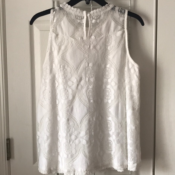 Alter’d State lace overlay sleeveless top size M - Picture 4 of 7